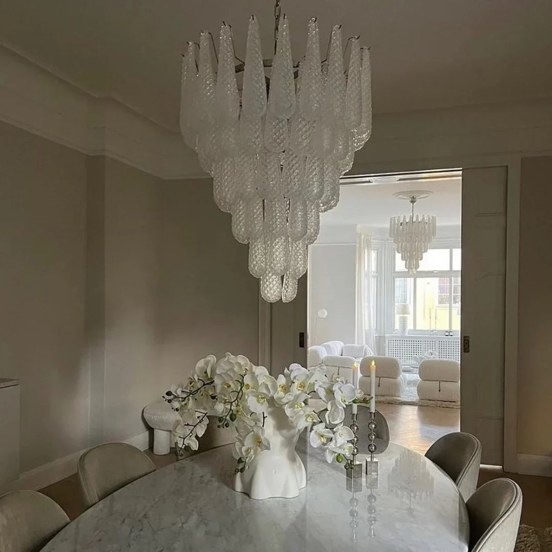 luxury-vintage-murano-glass-petals-drop-chandelier-elegant-transparent-glass-pendant-light