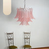 luxurious-pink-fern-murano-glass-chandelier-with-metal-frame-in-gold-chrome-or-nickel