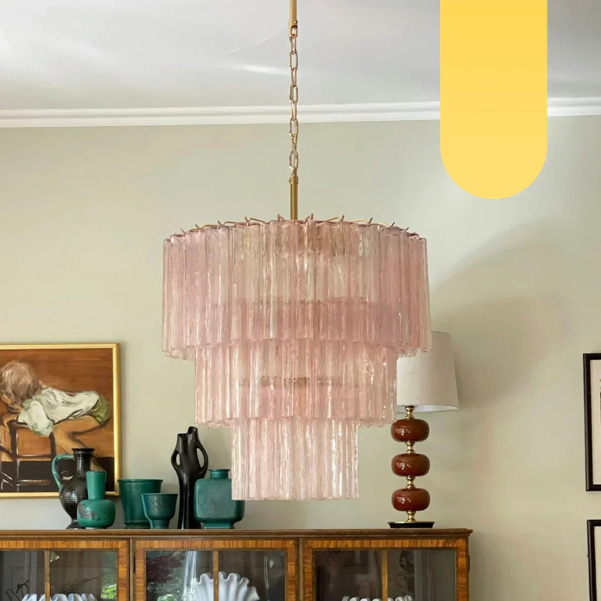 elegant-murano-style-pink-glass-tube-chandelier-luxury-round-pendant-light-fixture