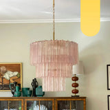 elegant-murano-style-pink-glass-tube-chandelier-luxury-round-pendant-light-fixture