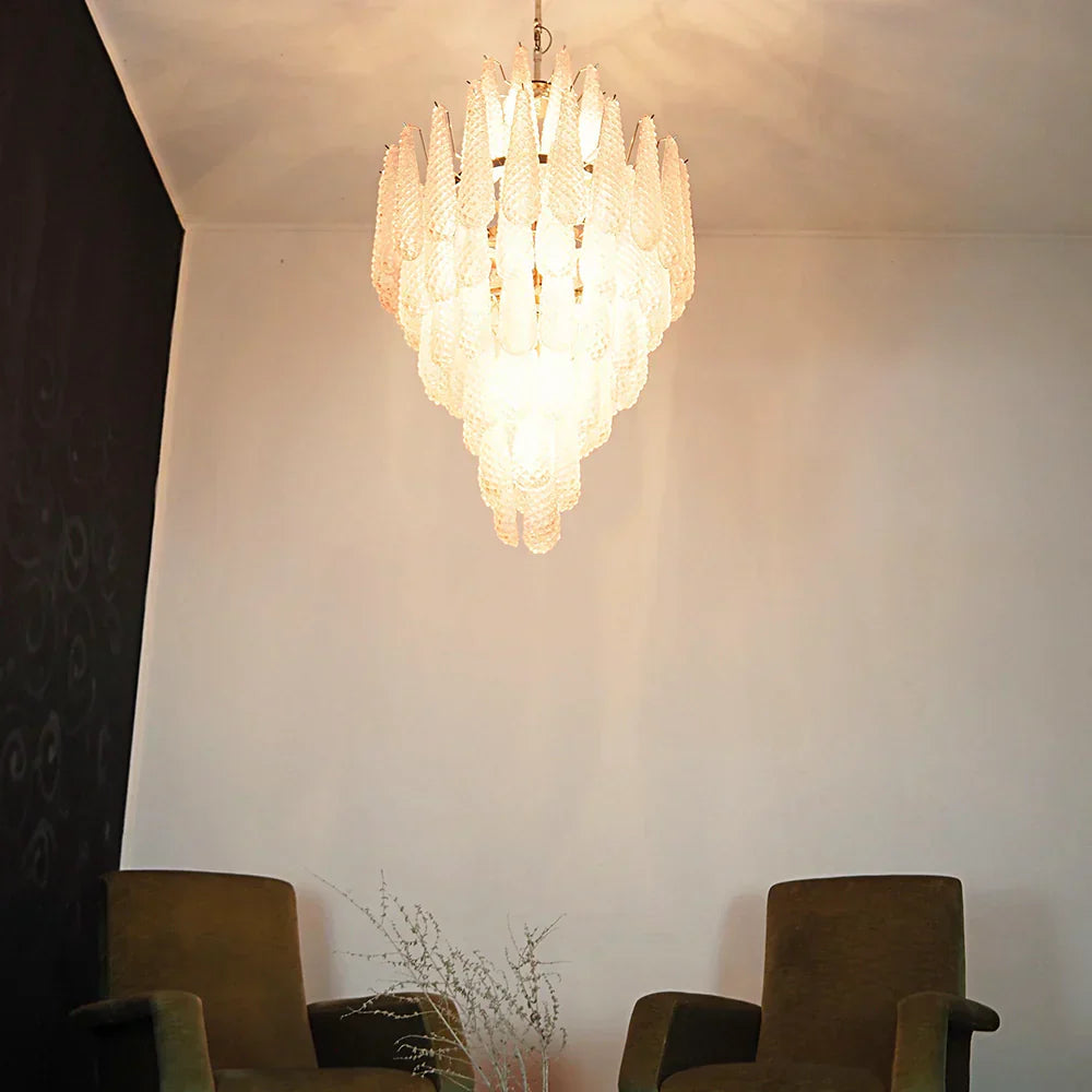 luxury-handblown-murano-pink-petals-glass-pendant-chandelier-lighting-fixture