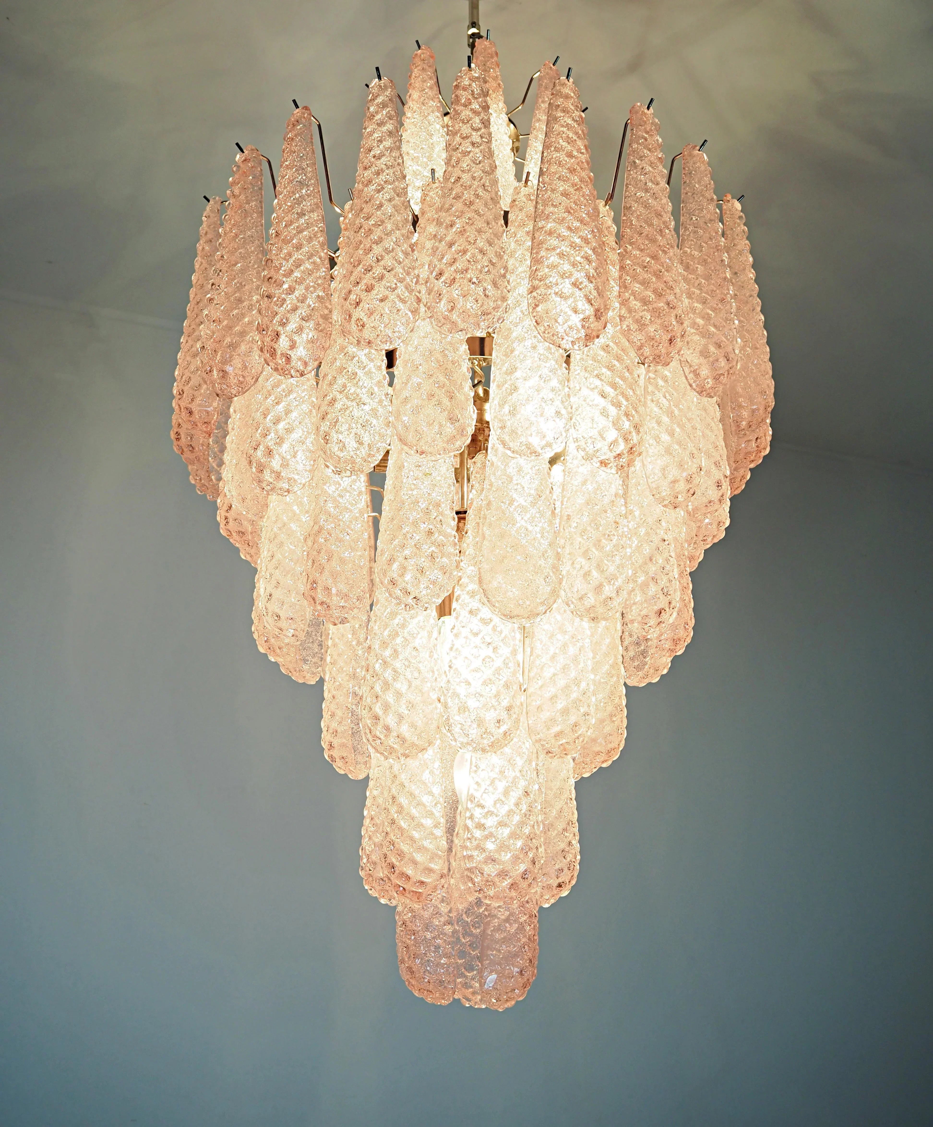luxury-handblown-murano-pink-petals-glass-pendant-chandelier-lighting-fixture