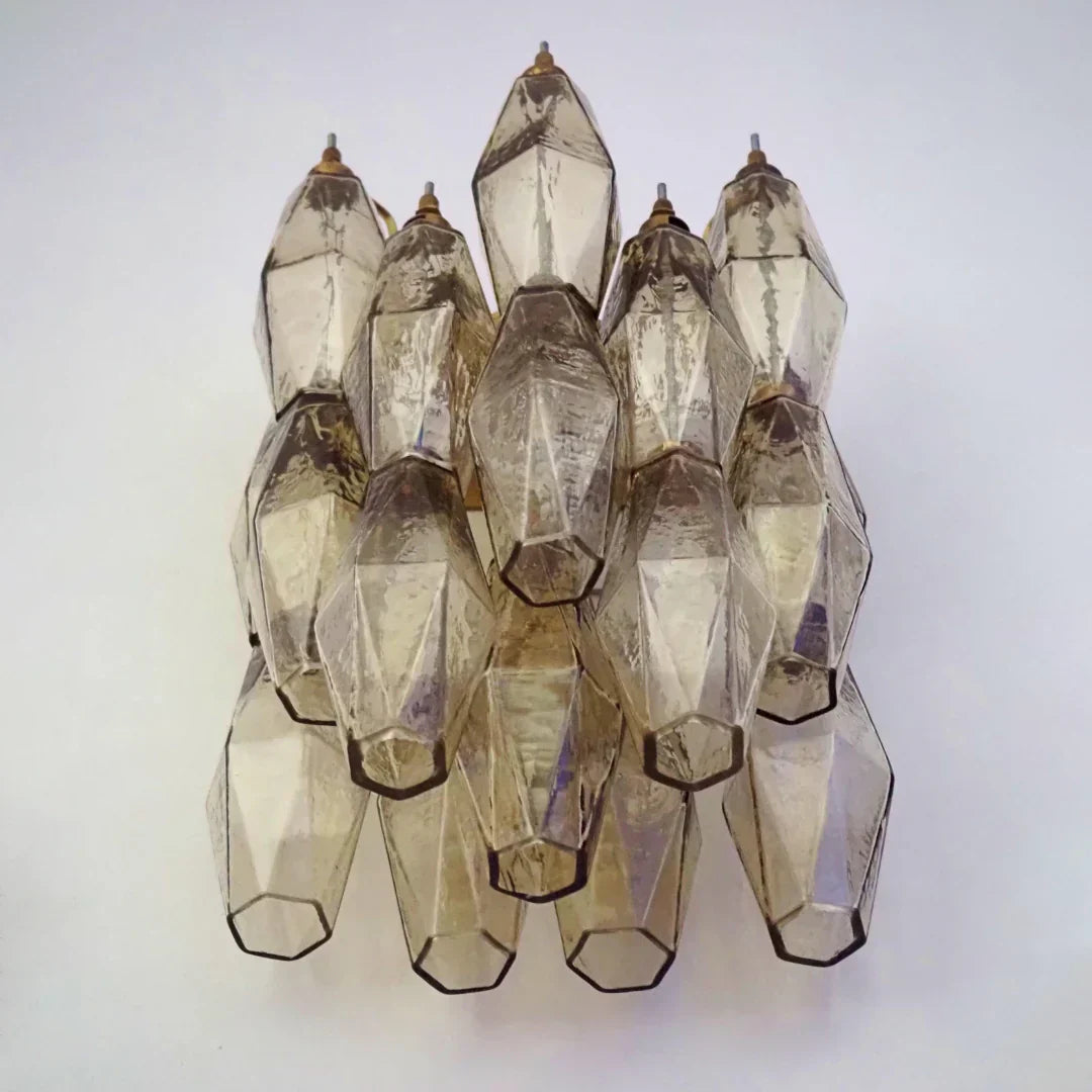 mid-century-modern-murano-poliedri-smoked-glass-wall-sconce-set-of-2-in-polished-brass