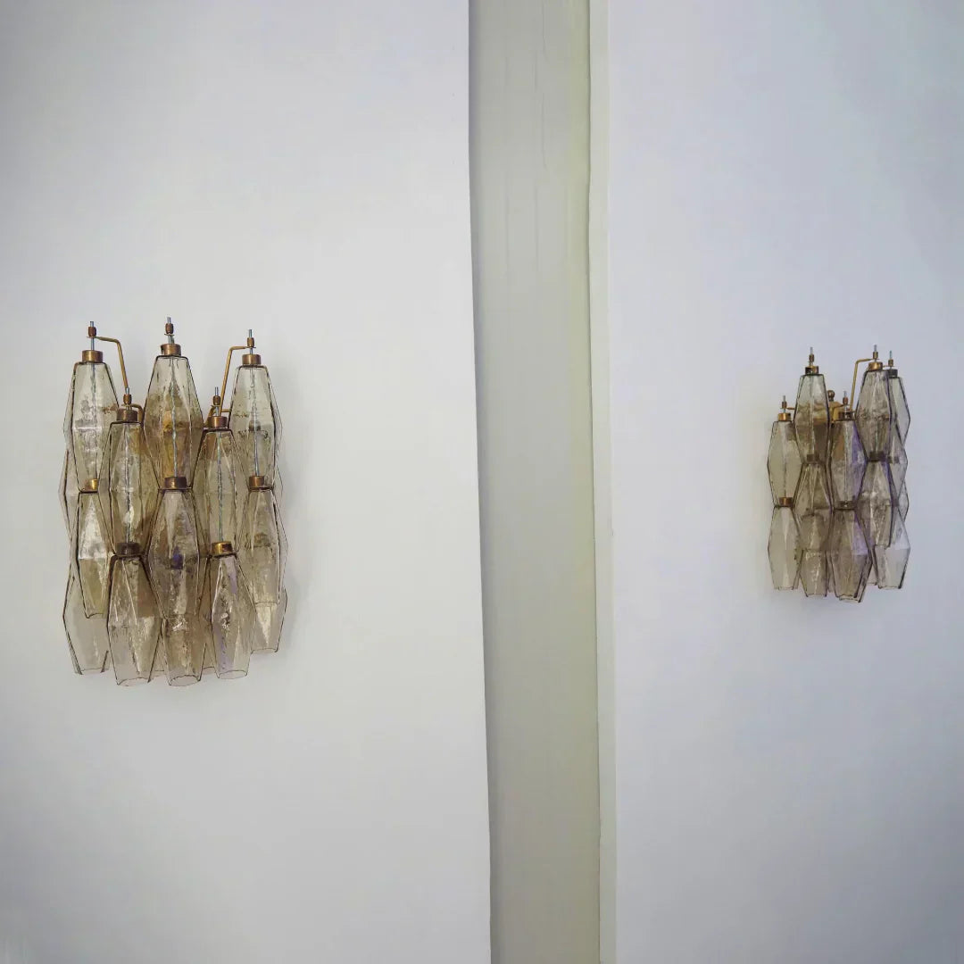 mid-century-modern-murano-poliedri-smoked-glass-wall-sconce-set-of-2-in-polished-brass