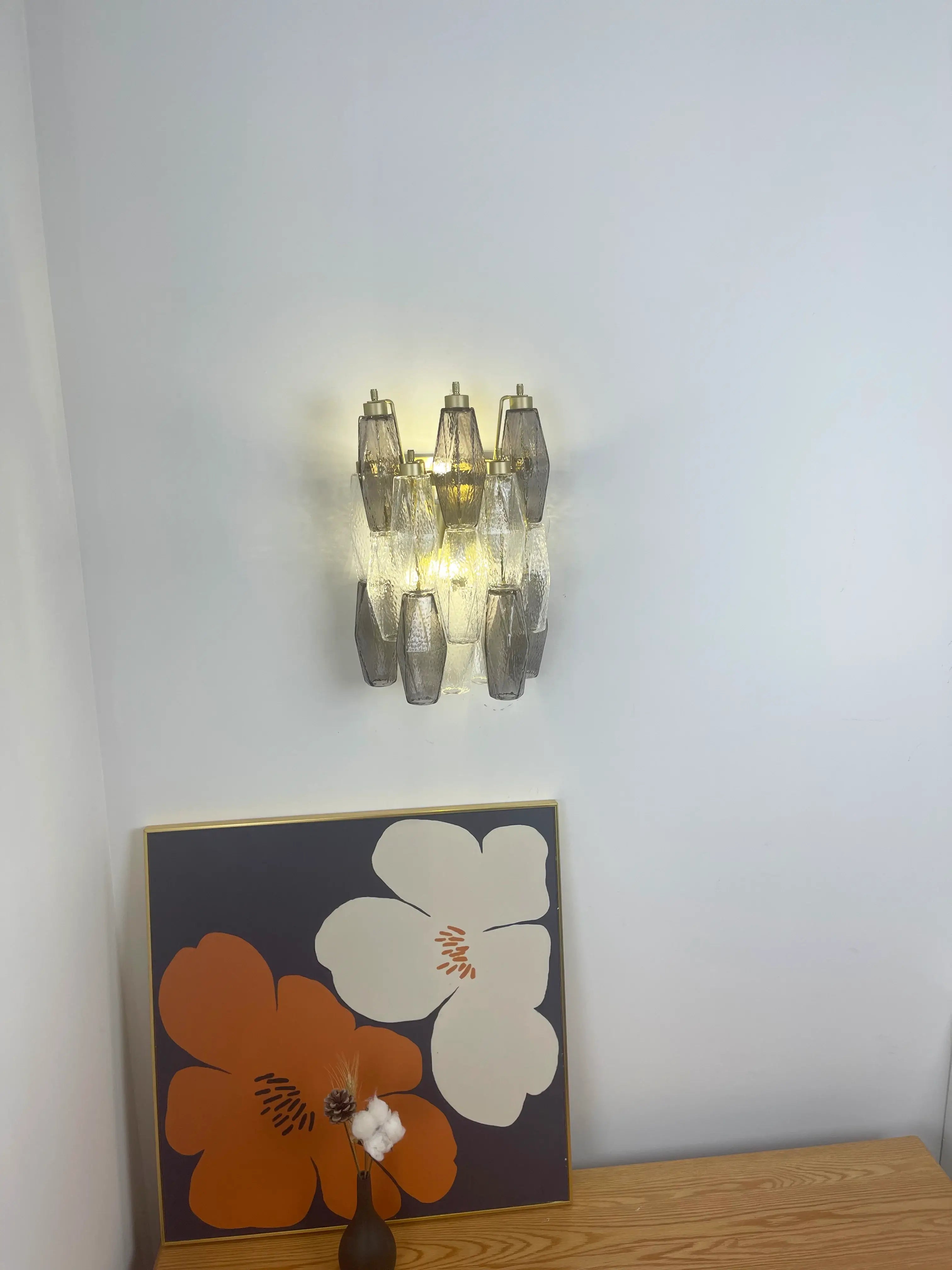 modern-murano-style-smoked-glass-wall-sconces-set-of-2-with-elegant-brass-finish-lighting
