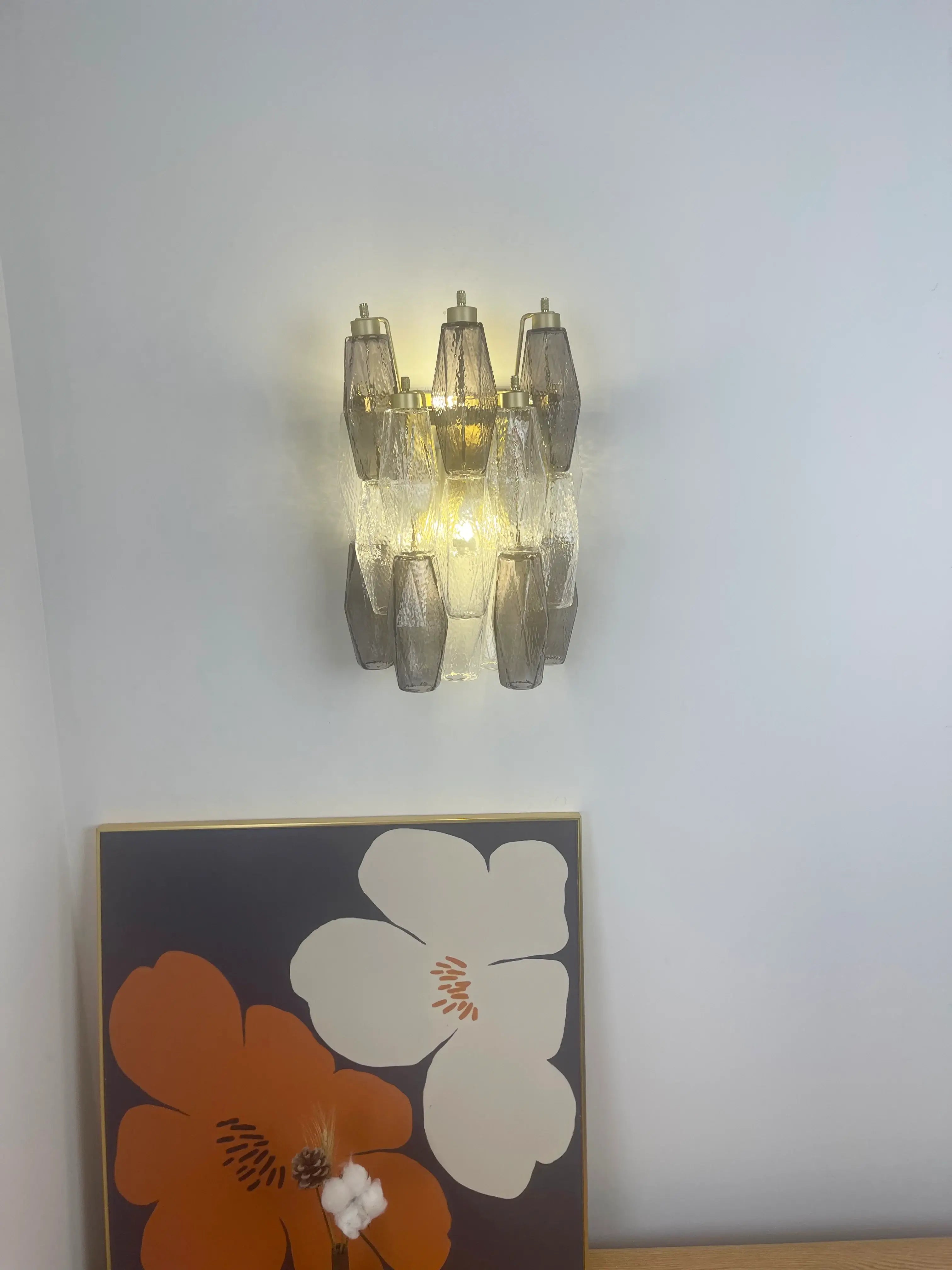 modern-murano-style-smoked-glass-wall-sconces-set-of-2-with-elegant-brass-finish-lighting