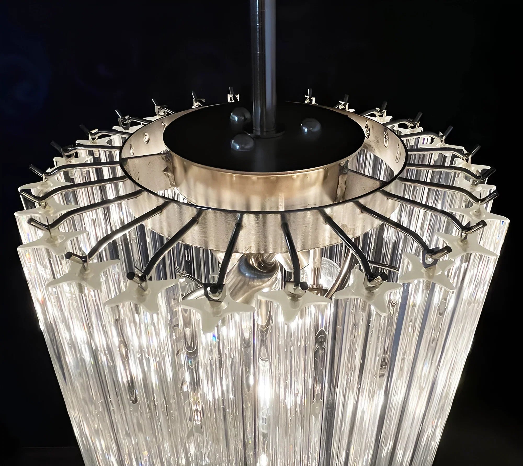 modern-murano-style-spiral-transparent-glass-prism-chandelier-with-metal-frame