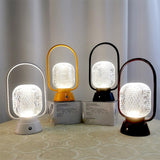 Portable Muse Cordless Table Lamp with Rechargeable Battery and Carry Handle for Indoor Use