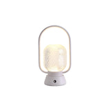 Portable Muse Cordless Table Lamp with Rechargeable Battery and Carry Handle for Indoor Use