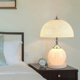 mid-century-modern-mushroom-glass-table-lamp-with-chrome-iron-base-for-bedside-and-living-room-decor