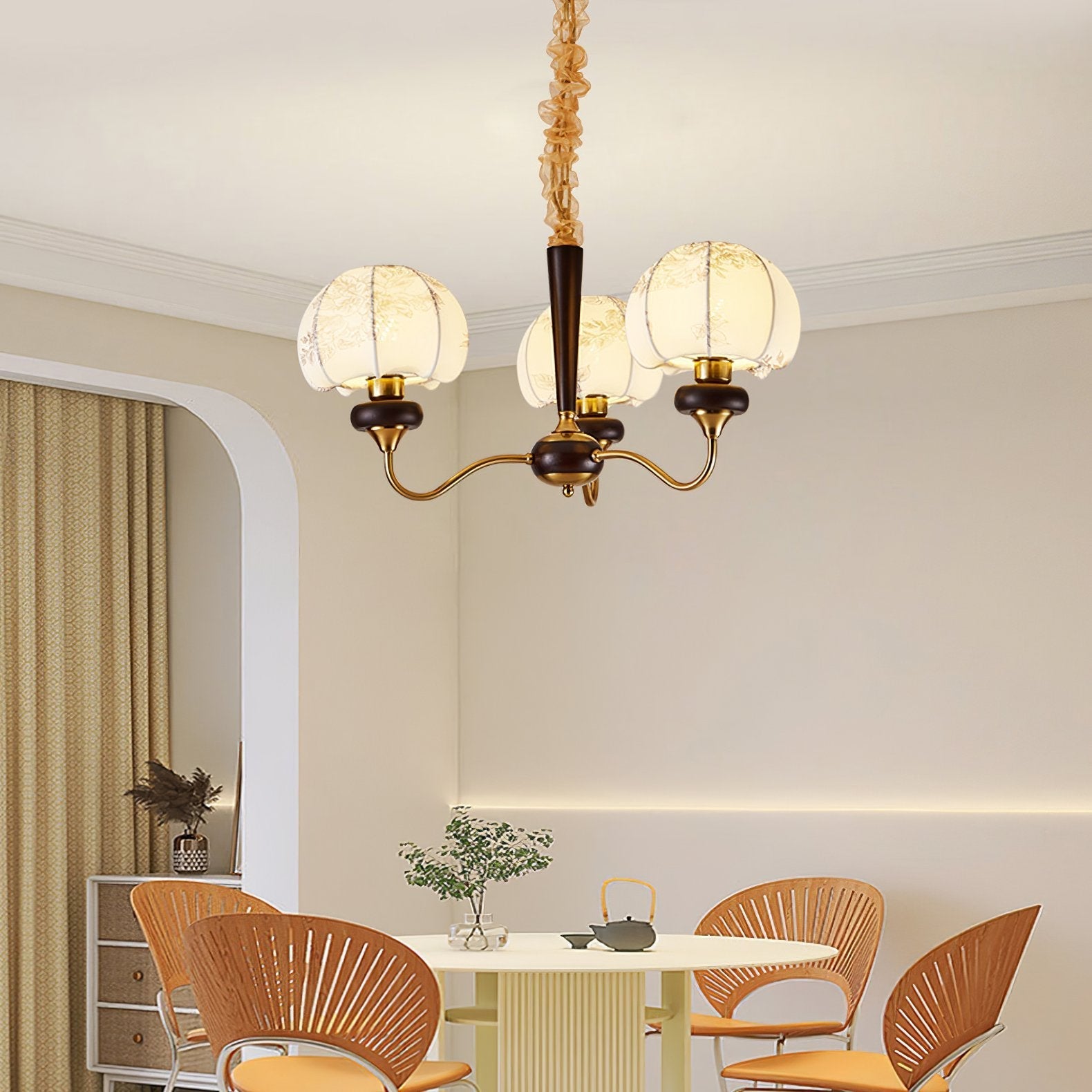 modern-mushroom-fabric-pendant-light-multi-head-ceiling-chandelier-for-dining-room-and-bedroom