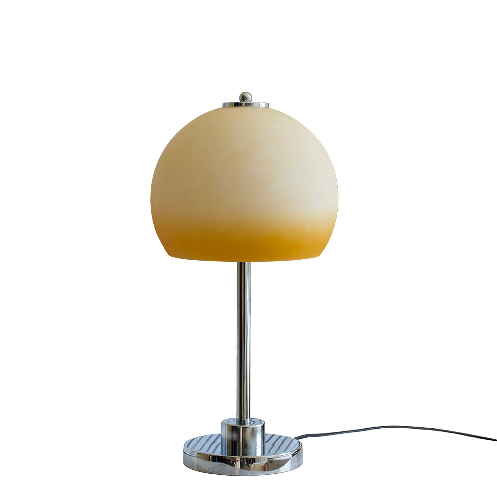retro-gradient-yellow-glass-mushroom-table-lamp-with-chrome-finish-for-bedroom-and-living-room