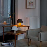 Modern Mushroom Silhouette Bedside Table Lamp for Living Room and Bedroom Decor