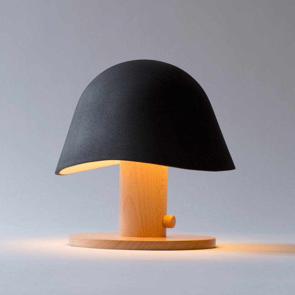 Modern Mushroom Silhouette Bedside Table Lamp for Living Room and Bedroom Decor