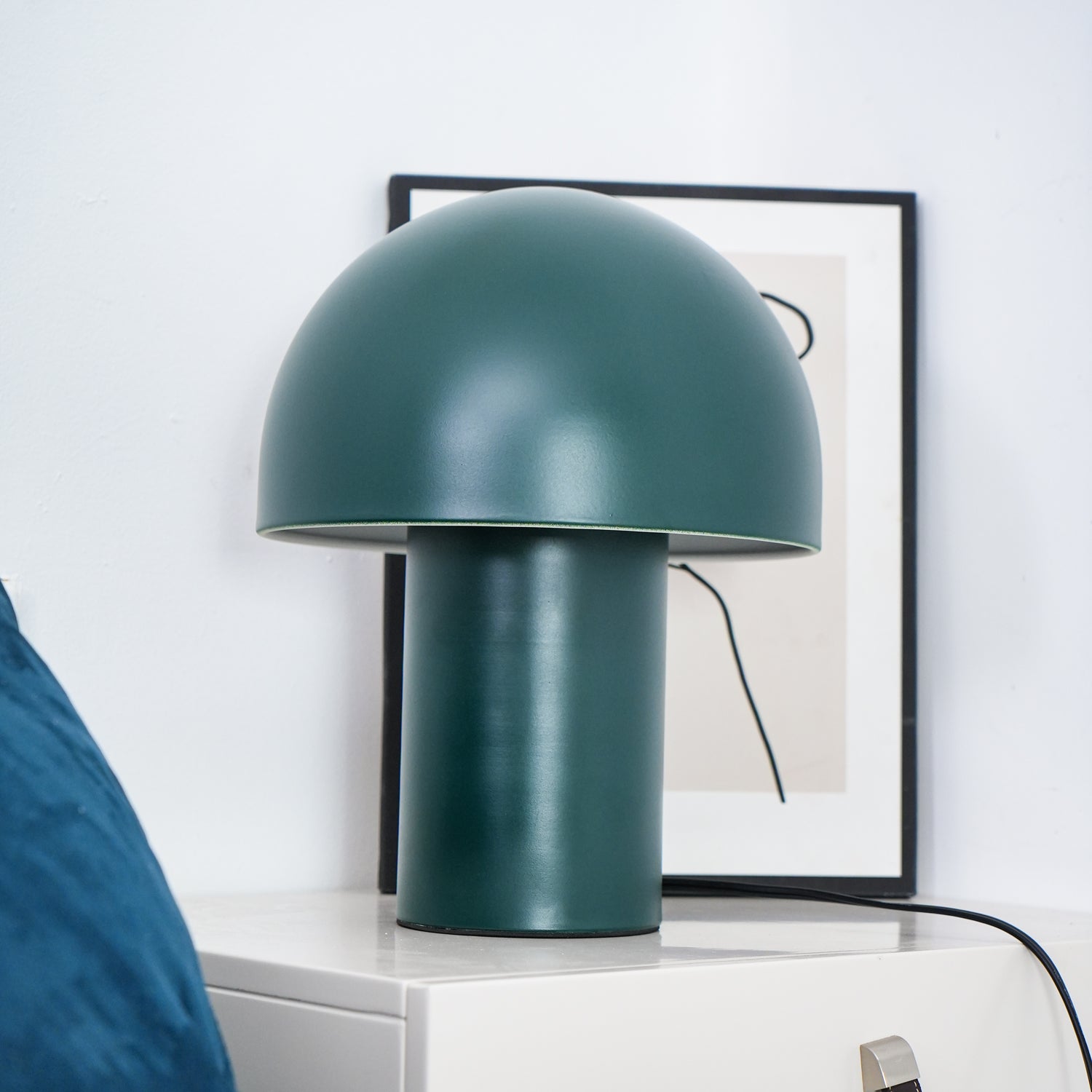 Modern Mushroom Umbrella LED Table Lamp for Bedside and Office Desk Decor
