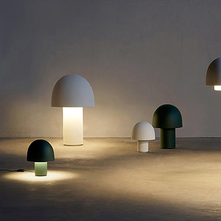 Modern Mushroom Umbrella LED Table Lamp for Bedside and Office Desk Decor