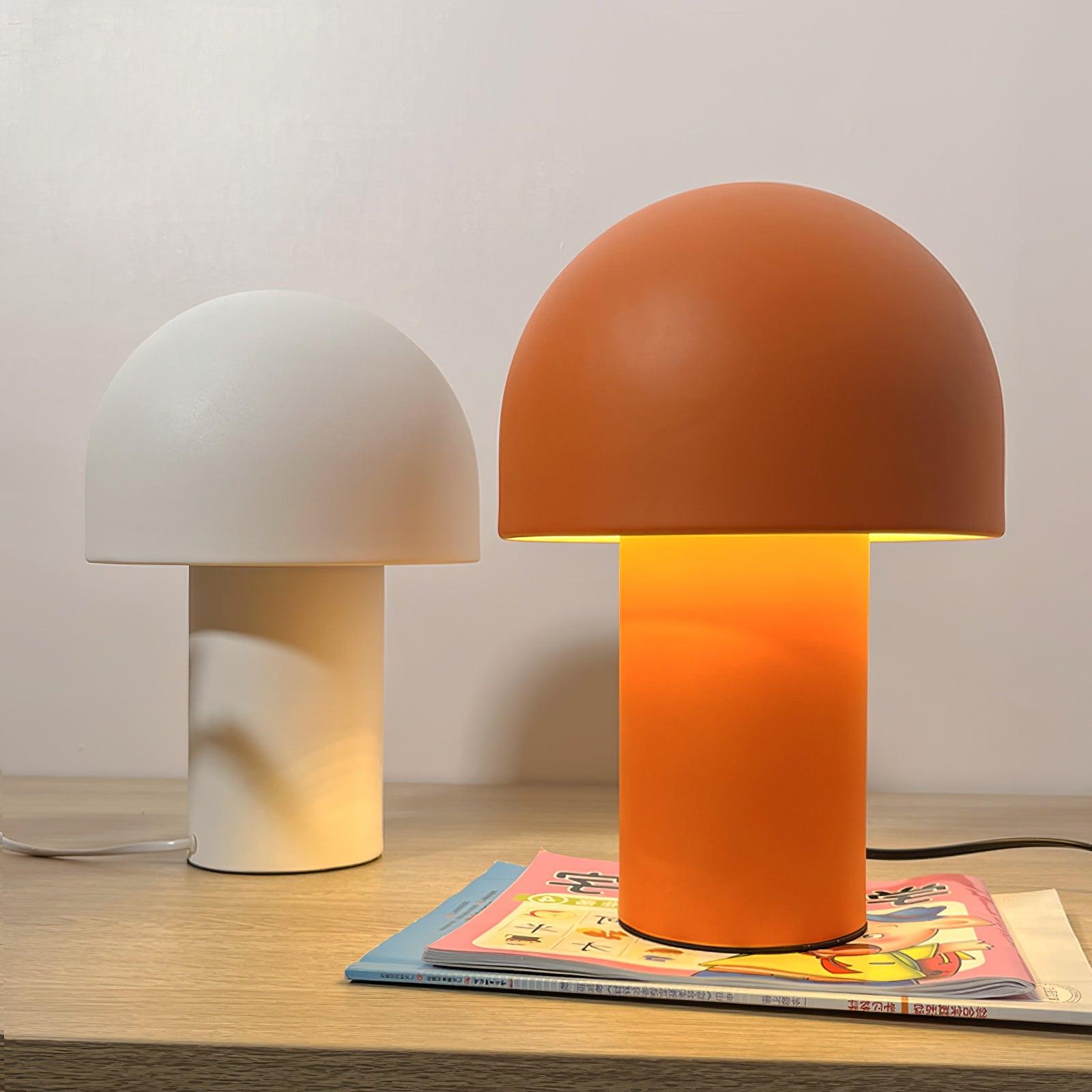 Modern Mushroom Umbrella LED Table Lamp for Bedside and Office Desk Decor