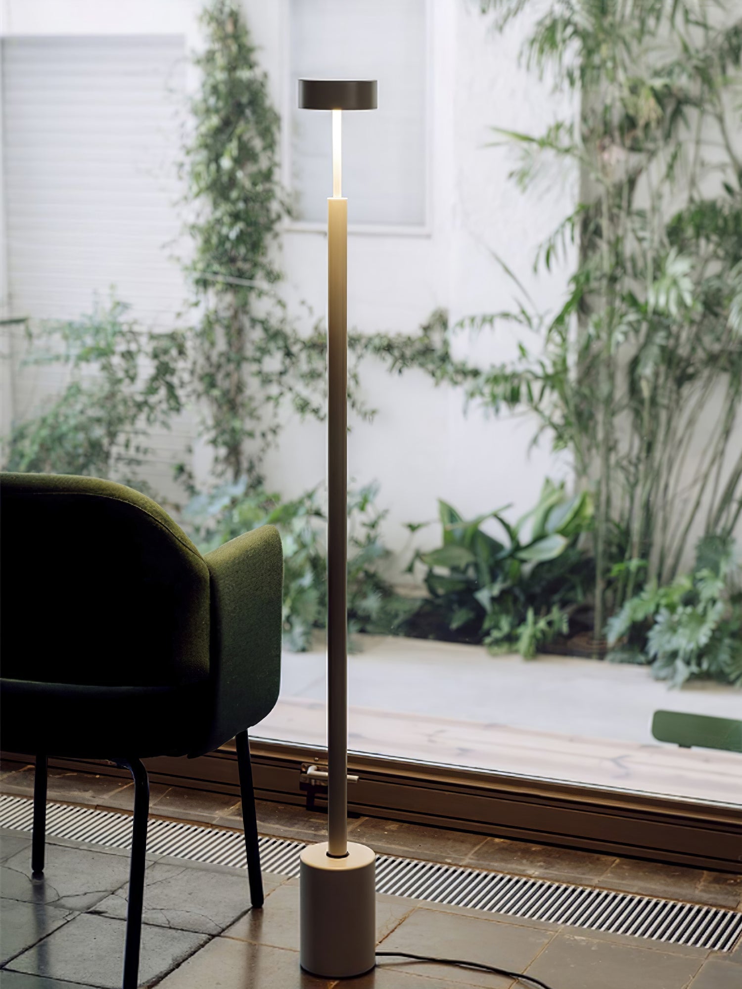 Naya Modern Rotatable LED Floor Lamp Minimalist Accent Standing Light for Reading