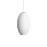 Modern Bubble Mulberry Silk Pendant Light Geometric Mid Century Minimalist Hanging Lamp for Living Room