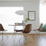 Modern Bubble Mulberry Silk Pendant Light Geometric Mid Century Minimalist Hanging Lamp for Living Room