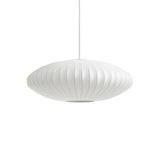 Modern Bubble Mulberry Silk Pendant Light Geometric Mid Century Minimalist Hanging Lamp for Living Room