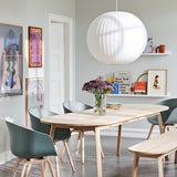 Modern Bubble Mulberry Silk Pendant Light Geometric Mid Century Minimalist Hanging Lamp for Living Room