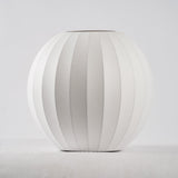 Modern Tripod Accent Table Lamp with White Polymer Bubble Shade for Elegant Interior Lighting