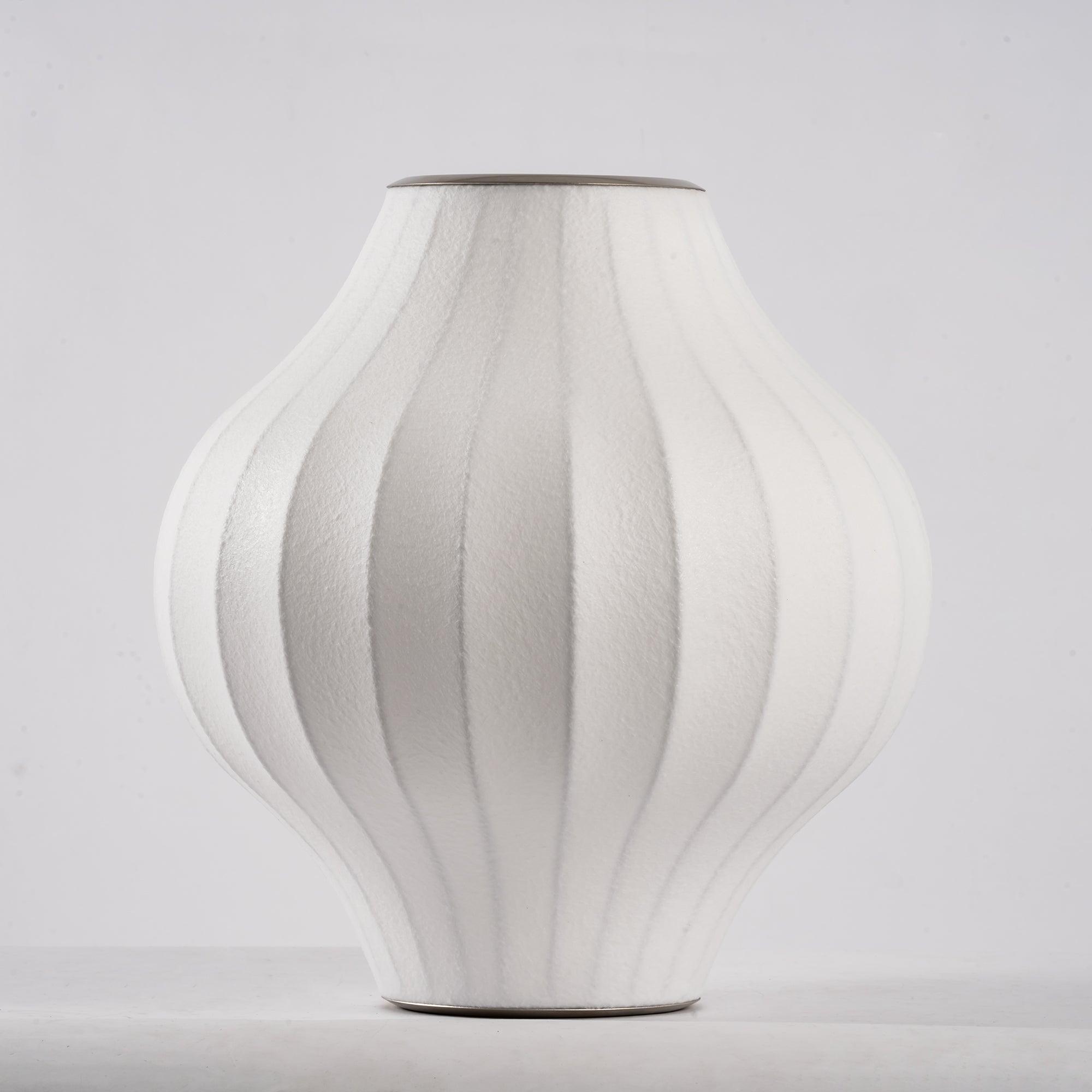 Modern Tripod Accent Table Lamp with White Polymer Bubble Shade for Elegant Interior Lighting