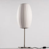 Modern Tripod Accent Table Lamp with White Polymer Bubble Shade for Elegant Interior Lighting
