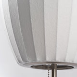 Modern Tripod Accent Table Lamp with White Polymer Bubble Shade for Elegant Interior Lighting