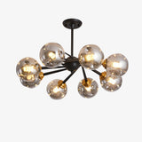 modern-handcrafted-glass-pendant-light-smoke-gray-amber-chandelier-for-dining-room