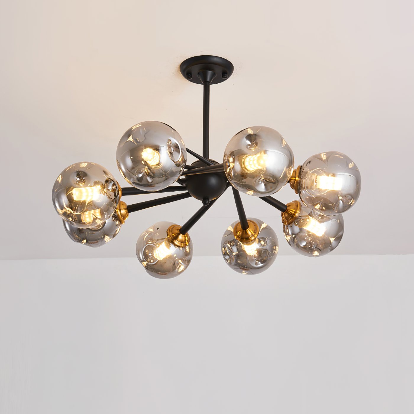 modern-handcrafted-glass-pendant-light-smoke-gray-amber-chandelier-for-dining-room