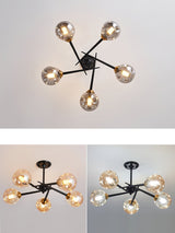 modern-handcrafted-glass-pendant-light-smoke-gray-amber-chandelier-for-dining-room