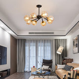 modern-handcrafted-glass-pendant-light-smoke-gray-amber-chandelier-for-dining-room