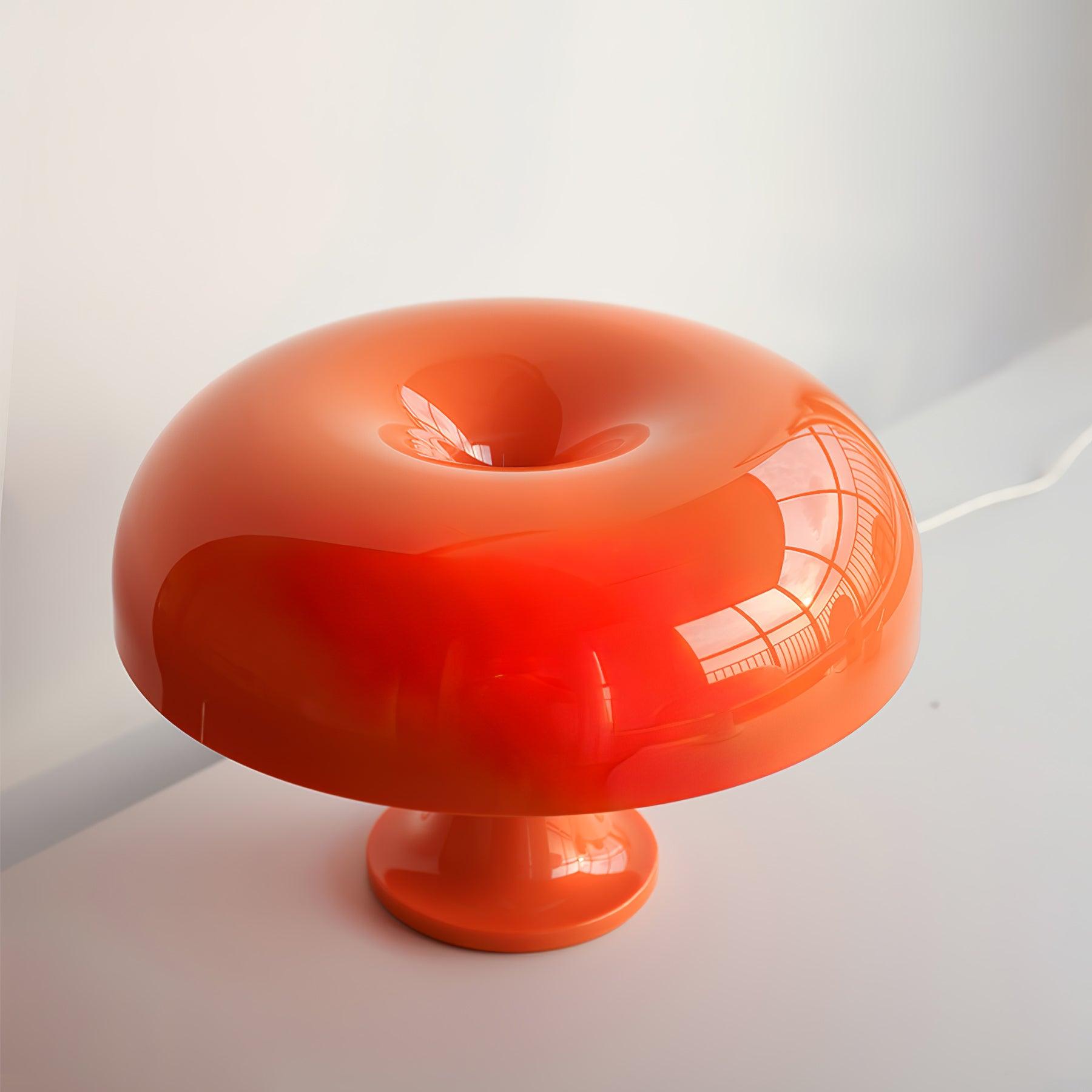 Vintage Style Mid Century Mushroom Desk Lamp for Bedroom and Office Task Lighting