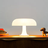 Vintage Style Mid Century Mushroom Desk Lamp for Bedroom and Office Task Lighting