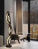 Nevis Modern Minimalist Geometric LED Floor Lamp for Living Room and Bedroom