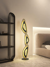 Nevis Modern Minimalist Geometric LED Floor Lamp for Living Room and Bedroom