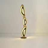 Nevis Modern Minimalist Geometric LED Floor Lamp for Living Room and Bedroom