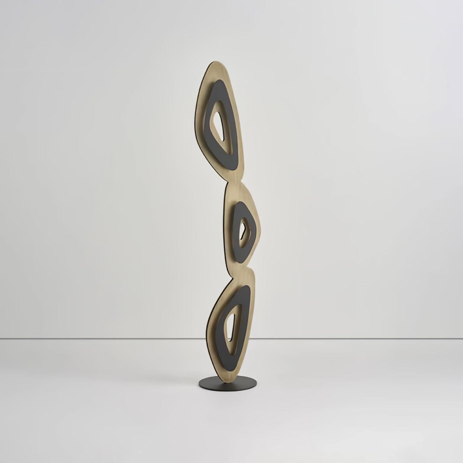 Nevis Modern Minimalist Geometric LED Floor Lamp for Living Room and Bedroom