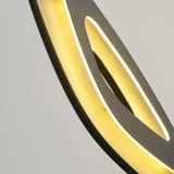 Nevis Modern Minimalist Geometric LED Floor Lamp for Living Room and Bedroom