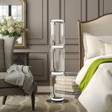 Modern Hand Blown Glass Modular Floor Lamp for Living Room with Integrated LED Lighting