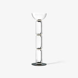 Modern Hand Blown Glass Modular Floor Lamp for Living Room with Integrated LED Lighting