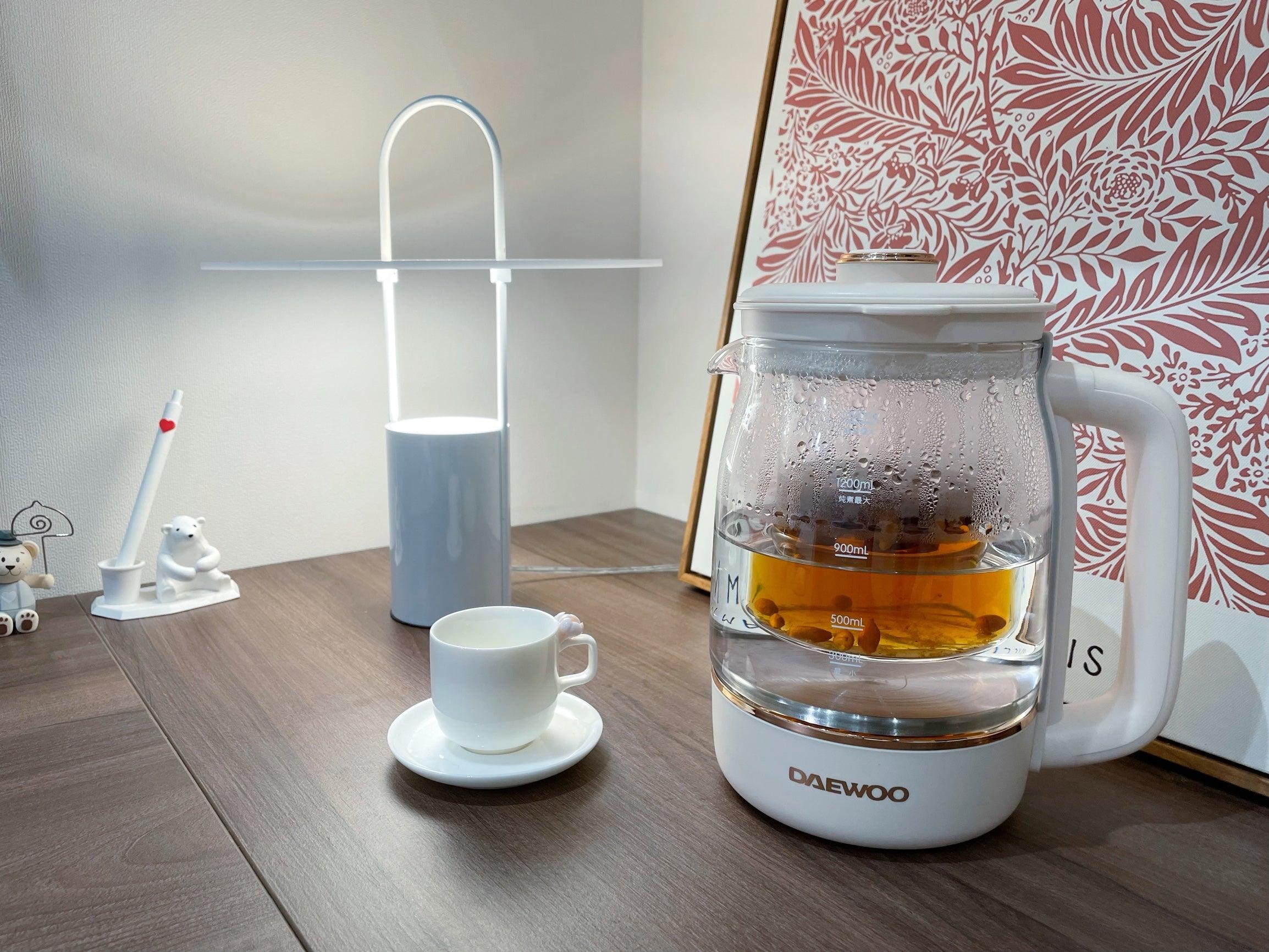 Nomade Modern Industrial Table Lamp with Carry Handle and Acrylic Diffuser for Bedside and Office