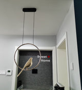 creative-rotating-bird-shape-led-pendant-lamp-gold-modern-aluminum-adjustable-hanging-light