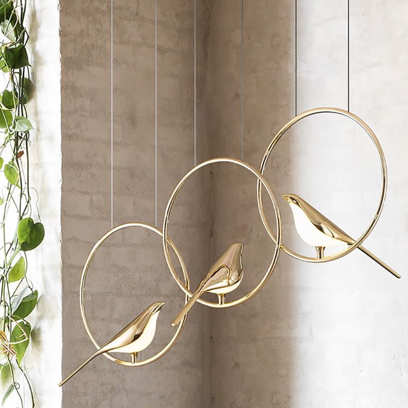 creative-rotating-bird-shape-led-pendant-lamp-gold-modern-aluminum-adjustable-hanging-light