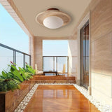 modern-yellow-travertine-and-walnut-wood-semi-flush-mount-ceiling-light-fixture