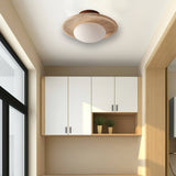 modern-yellow-travertine-and-walnut-wood-semi-flush-mount-ceiling-light-fixture
