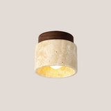 modern-yellow-travertine-and-walnut-wood-semi-flush-mount-ceiling-light-fixture