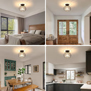 Modern Nordic Simple Globular Glass Pendant Light